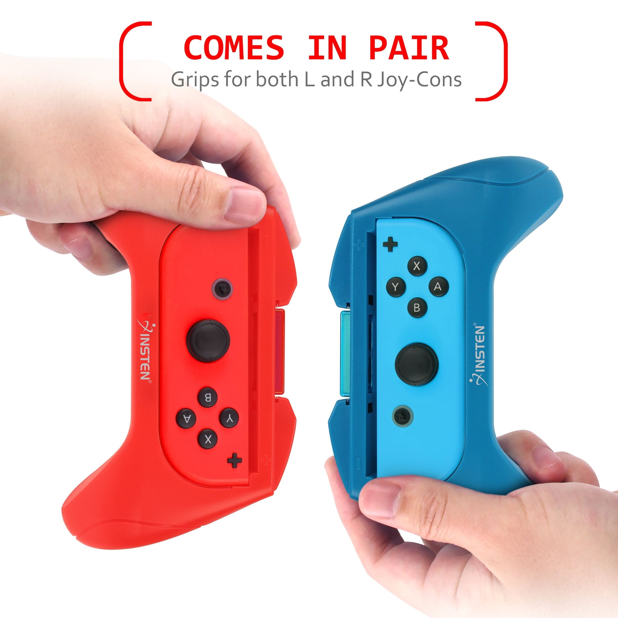Does this bother anyone else? When you buy the official joy con grip, it's  different from the one that comes with the Switch. The paint is different  and it doesn't have the