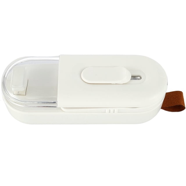 Mini Bag Sealer Chip Bag Sealer with Cutter and Magnet Handheld Heat Sealer Portable Mini Sealing Machine Battery Operated Bag
