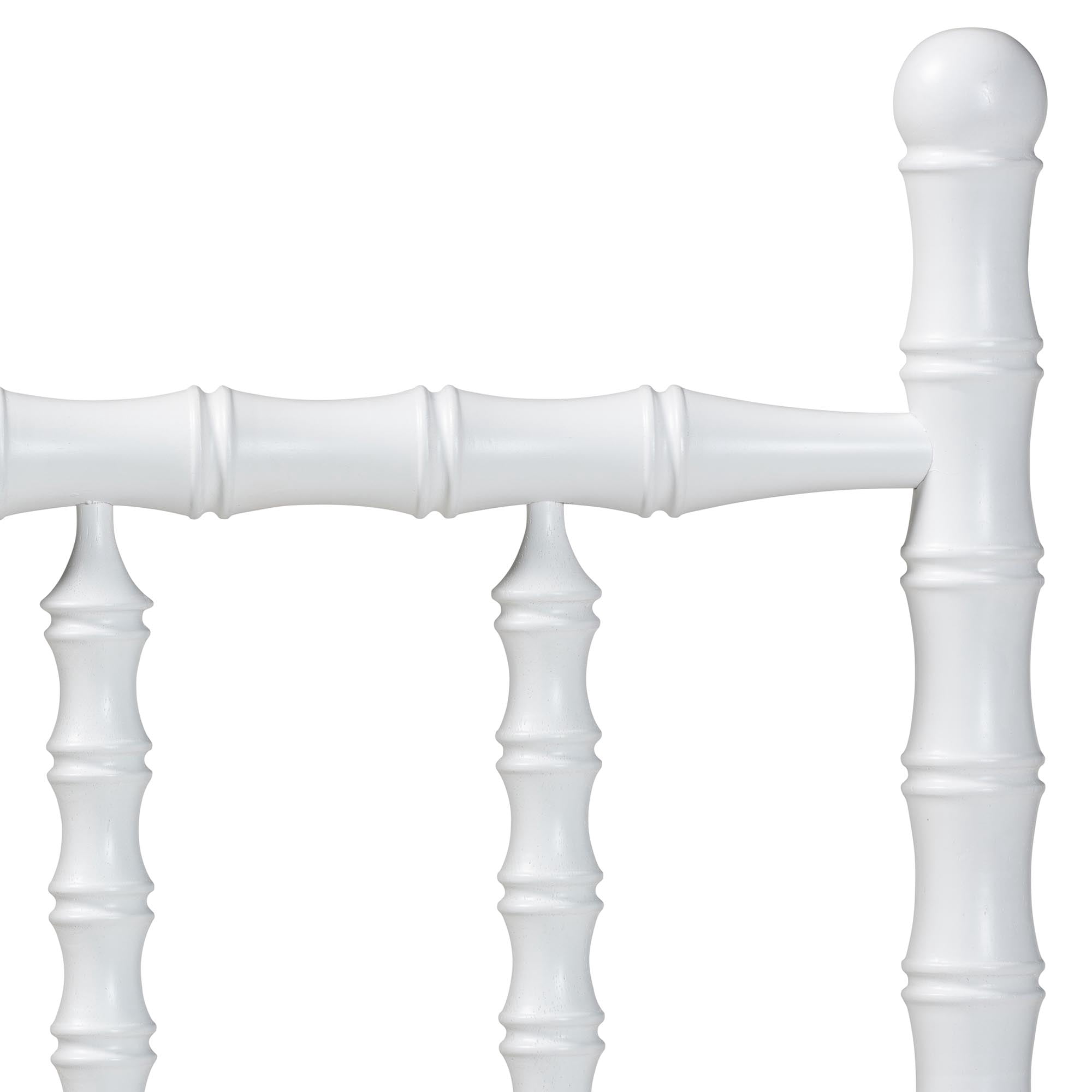 Baxton Studio Edaline Traditional Headboard, Twin, White