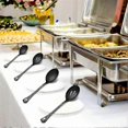 thumbnail image 4 of 5/8pcs Gothic Style Serving Utensils, Fine Stainless Steel Serving Spoon, Serving Slotted Spoon, Serving Fork Pie Server Butter Knife, Kitchen Utensil, 4 of 5