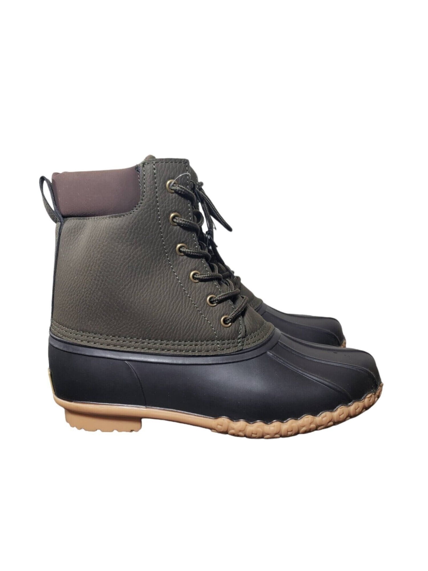 WEATHERPROOF VINTAGE Mens Brown Mixed Media Jeremiah Round 