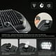 thumbnail image 3 of Faros de automóviles 2 faros LED cuadrados de 7 pulgadas, 7 x 6, 5 x 7 pulgadas, con señal de giro DRL de haz alto/bajo, repuesto brillante de 200 W para Jeep Wrangler YJ Cherokee XJ Ford GMC y más, 3 of 8