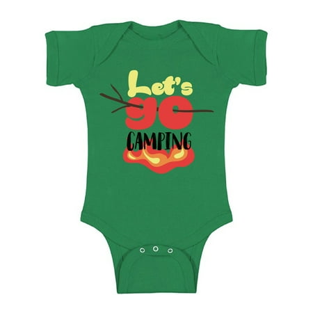 

Awkward Styles Camping Bodysuit Short Sleeve for Newborn Baby Cute Gifts for 1 Year Old Baby Camp Clothing Funny Campfire One Piece Top for Baby Boy Funny Campfire One Piece Top for Baby Girl