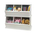 thumbnail image 4 of Trois Bacs de Rangement - Blanc, 4 of 7