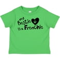 thumbnail image 3 of Inktastic Bestie Frenchie Boys or Girls Toddler T-Shirt, 3 of 5