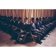thumbnail image 2 of The Fruit Of Islam Body Guards For Elijah Muhammad Sit In Formation While The Leader Delivers His Annual Savior S Day, 2 of 2