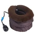 thumbnail image 3 of Almohada de estiramiento cervical de aire suave con collarín de tracción para cuello y espalda inflable de 3 capas para aliviar el dolor de cuello y hombros, 3 of 7