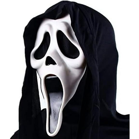 Skull Horror Mask for Adults – Spooky Halloween Costume Accessory