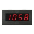 thumbnail image 1 of Digital Tachometer, 0.56 Inch 4 Digital LED Display RPM Speed Meter with Hall Magnet Sensor, for Motor Lathe Conveyor Belt Frequency Measurement 5 to 9999 RPM, 1 of 7