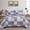 Purple, variant on Blue Boho King Size Bedspread Coverlet Set 3 Pieces Plaid Floral Quilt Set Patchwork Bedding Set 90"x104"