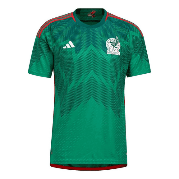 adidas Mexico 22 Home Authentic Jersey Men's, Green, Size 3XL