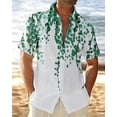 thumbnail image 2 of Camisas hawaianas de verano 2024 para hombre, camisas casuales frescas con estampado 3D de atardecer para playa, camisas de manga corta con solapa, blusas de calle, ropa para hombre y mujer, 2 of 5