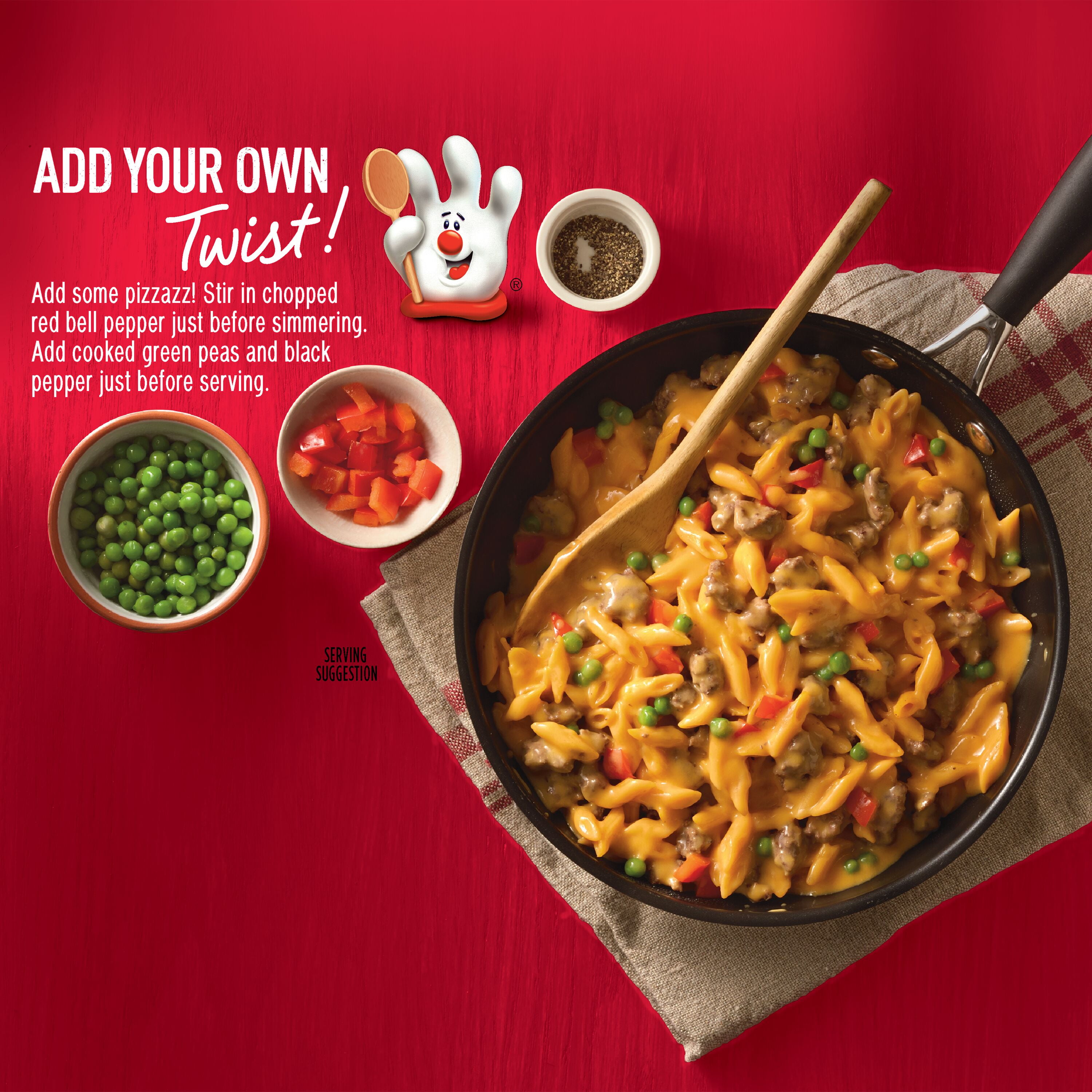 (8 pack) Hamburger Helper Pasta Three Cheese, 6 Ounces Box