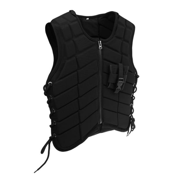 Chaleco de Equitación con Bolsa de Hebilla de Seguridad de Deporte Corporal Accesorio de Hípica para Niño , Mujer S De las mujeres DYNWAVEMX Chaleco ecuestre