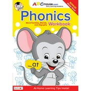 ABCmouse 80 Page Phonics Word Families Workbook with Stickers (Paperback)
