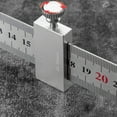 thumbnail image 3 of Yauxim Ruler Positioning Block Ruler Stops Fences Line Scribers Locators Precise Ruler Block for Accurate Measurement in Engineering and Carpentry, 3 of 7