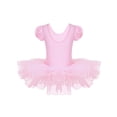 thumbnail image 2 of Aislor Kids Toddlers Girls Sparkly Rhinestones Gymnastics Leotard Tutu Dress Ballerina Ballet Dance Costumes, 2 of 7