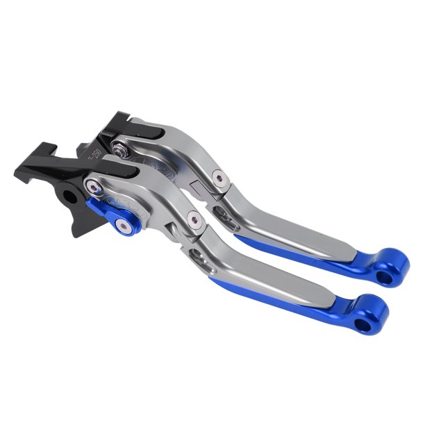 Palancas de freno y embrague cortas y largas Unique Bargains para Honda Rebel/CMX 500/300 17-21, palanca de freno ajustable de motocicleta de aleación de aluminio con mango de titanio y extremo azul