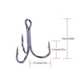 thumbnail image 4 of 20 Piezas Pesca Ganchos Agudos Altos Accesorios Acero Carbono (8#), 4 of 6