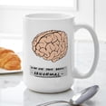 thumbnail image 6 of CafePress - Abby Normal Large Mug - 15 oz Ceramic Large White Novelty Mug, 6 of 6