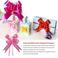 thumbnail image 3 of Guardoinrt 10 Pack Bow Pull Decor Multi-colors Festive Packing Hand-Pulled Flower Pink Gold 1Set, 3 of 6