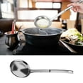 thumbnail image 1 of Clearance under $1 Tyidzon Fine Mesh Skimmer Spoon, 304 Stainless Steel Hot Pot Fat Strainer for Oil Filter Skimming Grease and Foam, Multi-Functional Kitchen Cooking Mesh Food Strainer Ladle, 1 of 3