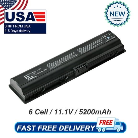 5200mAh DV2000 Laptop Battery For HP Pavilion DV2100 DV2500 DV6000 DV6700 Series