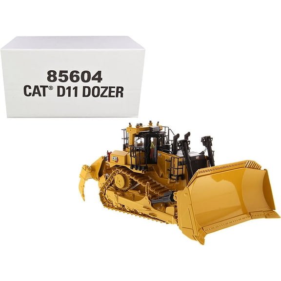 CAT Caterpillar D11 Fusion Track-Type Tractor Dozer with Operator "High Line" Series 1/50 Diecast Model by Diecast Masters