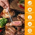 thumbnail image 7 of 2Pcs Replacement Meat Probe with 2 Probe Clips Stainless Steel Plug Temperature Probe Precise High Temperature Meat Probe Food Grade Smoker Thermometer Probe Effortless to Clean for BBQ, 7 of 7