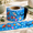 Ocean, variant on Winter Scalloped Bulletin Board Border Roll 48 Ft X 2.76 Inch Classroom Decoration
