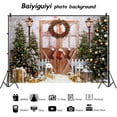 thumbnail image 4 of 7x6ft Merry Christmas Backdrop, Christmas Tree Photography Photo Backdrop, Xmas Backdrop for Party Decoration Banner Background Photo Booth Props, 4 of 5