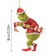 thumbnail image 1 of Disney Anime The Grinch decoración navideña plana figuras de dibujos animados colgante de Navidad adornos de coche 6-8cm regalos de mochila para bebé, 1 of 4