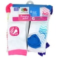 thumbnail image 2 of Fruit of the Loom Girl's Everyday Active Crew Socks 6 Pack 4-10, 2 of 2