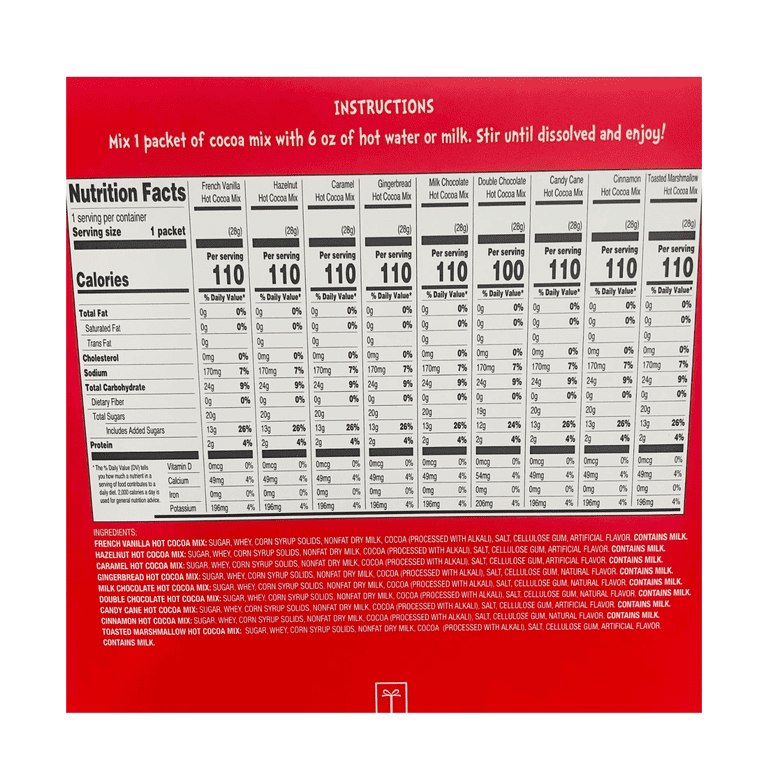 Grinch 9 Cocoas of Grinchmas Holiday Cocoa Mix Gift Set, 9 oz