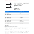 thumbnail image 2 of Outer Tie Rod End Set - Compatible with 1980 - 1983 Ford F-100 1981 1982, 2 of 2