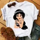 thumbnail image 1 of Nuevas camisetas para mujer, moda Punk, camiseta con estampado de princesa, ropa de calle de manga corta, camiseta Kawaii de Disney, camisetas para mujer, 1 of 1