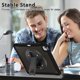 thumbnail image 4 of Kickstand Case for iPad Air 13 (2024) iPad Pro 12.9 (2022) (2021) (2020) (2018) PC Silicone TPU Tabl, 4 of 5