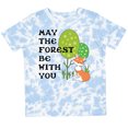 thumbnail image 3 of Inktastic May the Forest Be with You Cute Fox and Trees Boys or Girls Toddler T-Shirt, 3 of 5