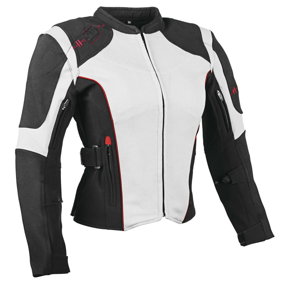 SPEED AND STRENGTH Women's Comin N Hot Textile Jacket White/Black XL ...