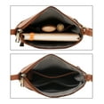 thumbnail image 4 of Leather Crossbody Bags For Women-Shoulder Strap Women Purses Travel Handbags, 4 of 5