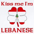 thumbnail image 2 of CafePress - Kiss Me I'm Lebanese Infant Bodysuit - Baby Light Bodysuit, Size Newborn - 24 Months, 2 of 4