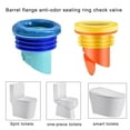 thumbnail image 5 of Bathroom Toilet Bowl Gasket Floor Outlet Drain Pipe Flange Rings Prevent Backflow Toilet Flange Sealing Rings Enduring, 5 of 9