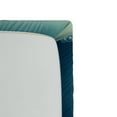 thumbnail image 2 of Ambesonne Ocean Fitted Sheet, Shell Houses Bubbles, Queen Size, Teal Brown, 2 of 2