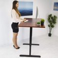 Mount-It! Stand Up Desk with Manual Crank, Frame Only, Height ...