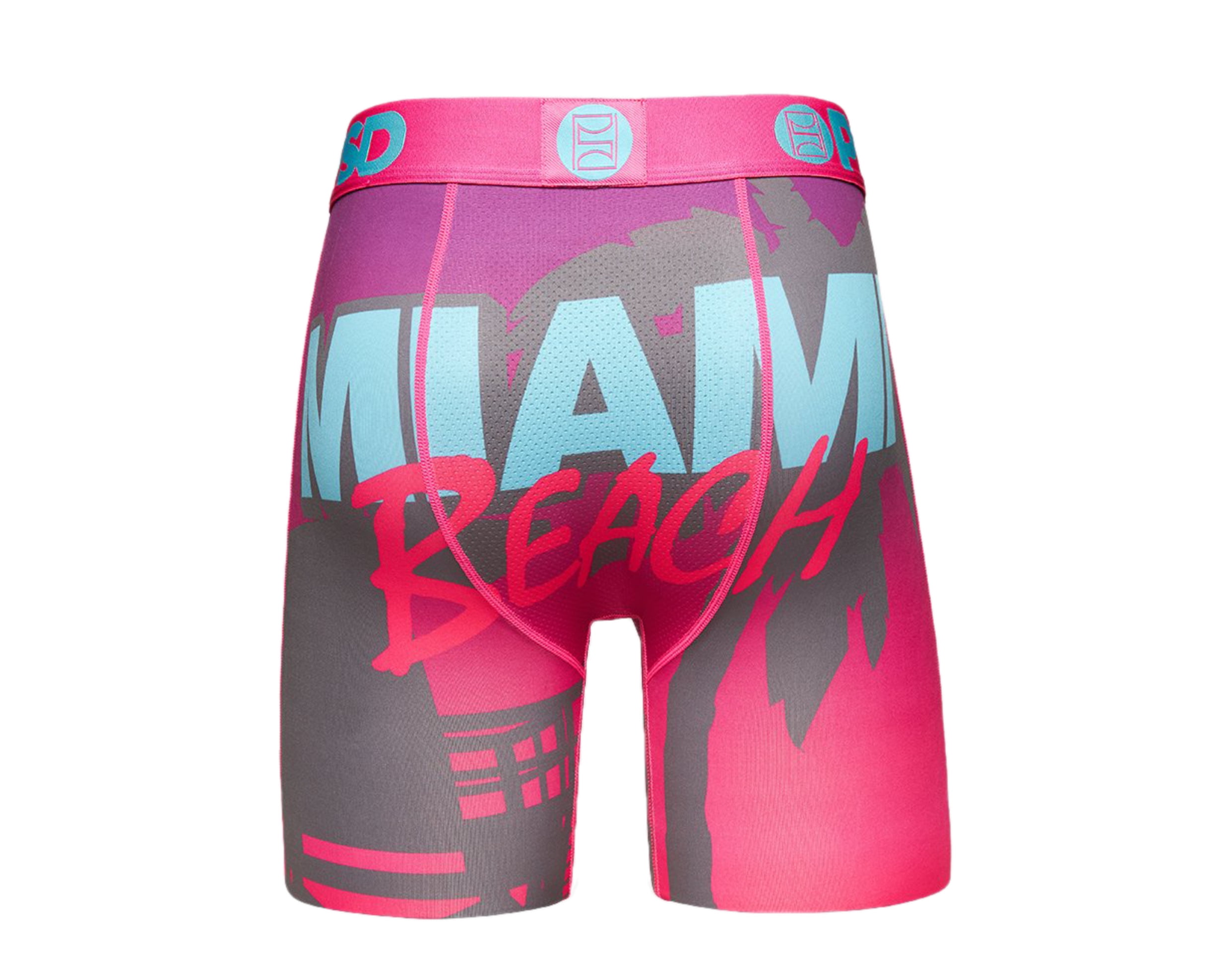 PSD Miami Beach Boxer Briefs Men's Underwear Large