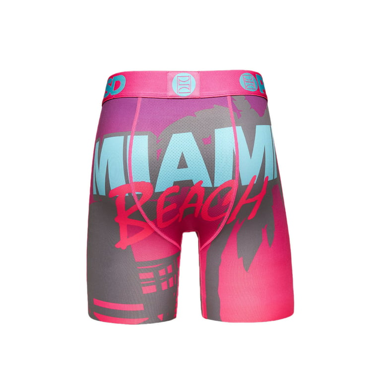 PSD Miami Beach Boxer Briefs Men's Underwear Medium 