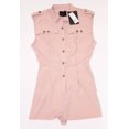 thumbnail image 1 of $165 GESTUZ Button Detail ROMPER Shorts ONE PIECE Multi Pockets ( 36 ), 1 of 2