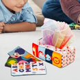 thumbnail image 3 of Caja de s para bebés, juguete de papel arrugado Montessori para recién nacidos, bebés y pequeños Estilo A Yotijar estuche de felpa, 3 of 8