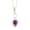 amethyst, variant on Solid 925 Sterling Silver Necklace For Women, Genuine Oval Labradorite Cabochon Gemstone Amazing Handcrafted Necklace For Her