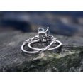 thumbnail image 5 of HeartsAndYou 2.1ct Natural Aquamarine Bridal Set Engagement Ring 100% 14k SOLID White Gold, 5 of 8